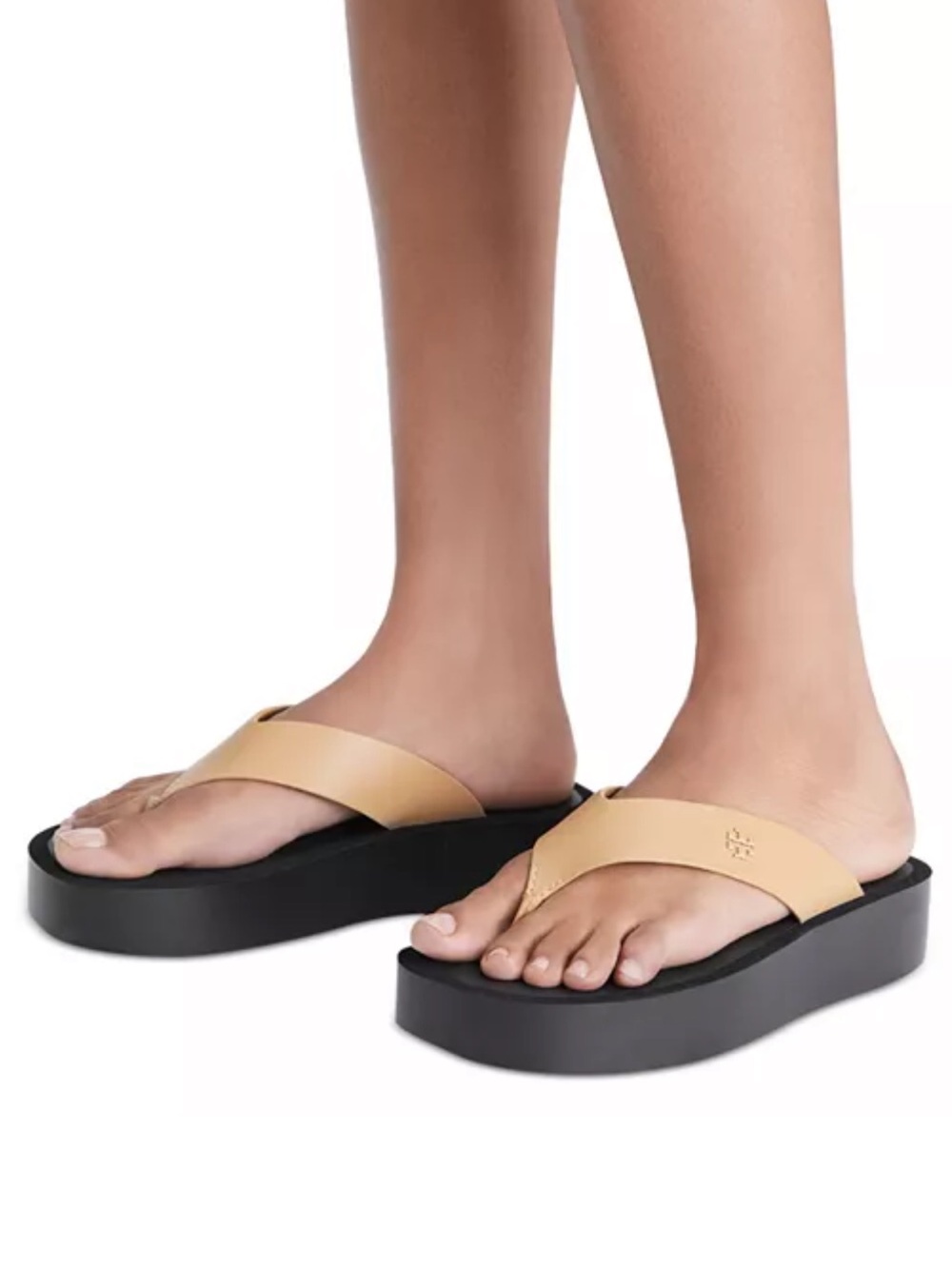 Tory Burch Platform Flip Flop Sandals size 8